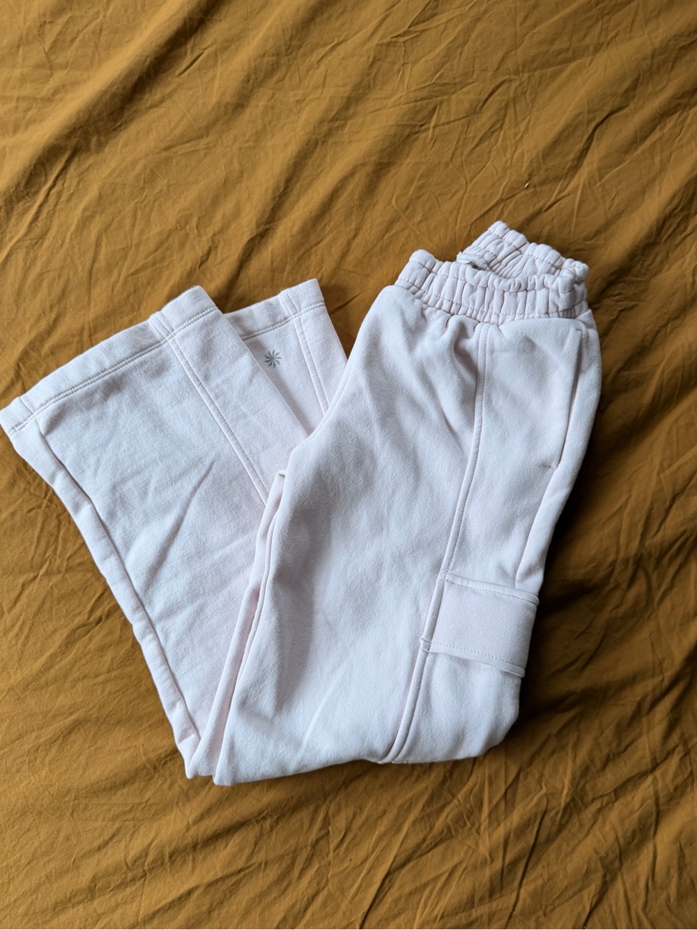 Girls Athleta Soft Pink Pull-On Sweatpants